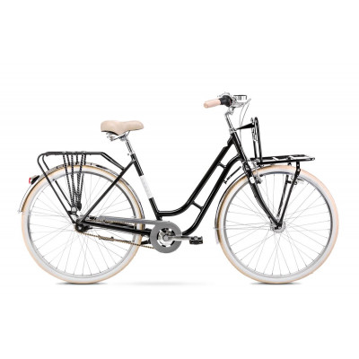 Mestský bicykel ROMET LUIZA LUX 2024 M Čierna